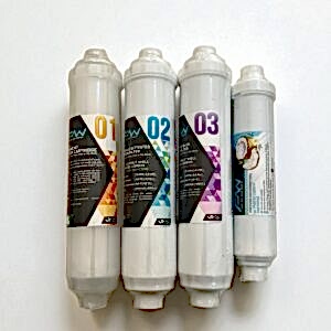 Kapalı Kasa Su Arıtma Cihazı Filtre Takımı (In-Line Uyumlu, Evsel Kullanım)