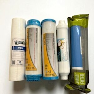 Açık Kasa Su Arıtma Cihazı Filtre Seti (Tezgah Altı, Evsel Kullanım)