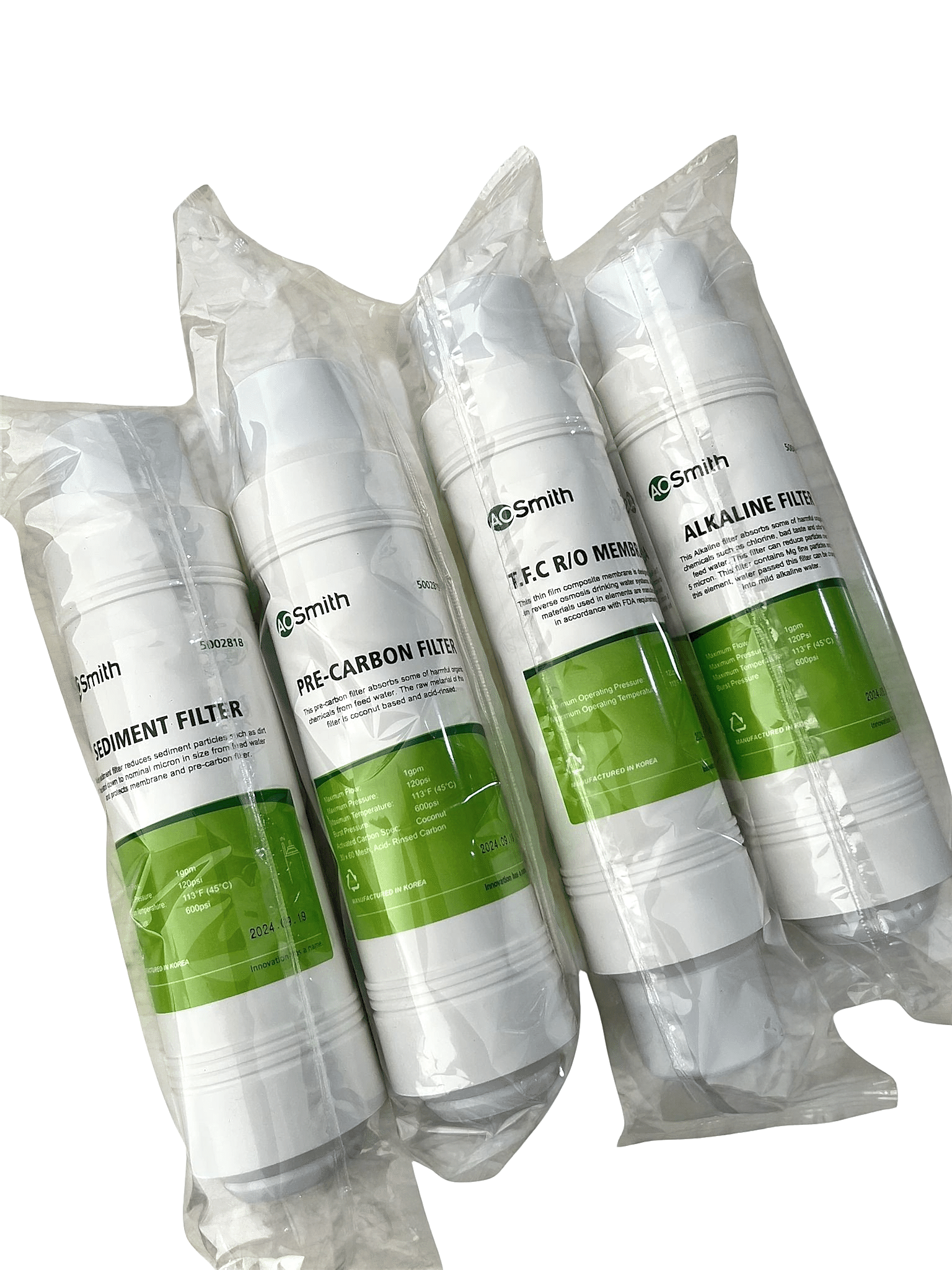 A.O. Smith Frezya Arıtmalı Su Sebili Filtre Seti (Orijinal Uyumlu)